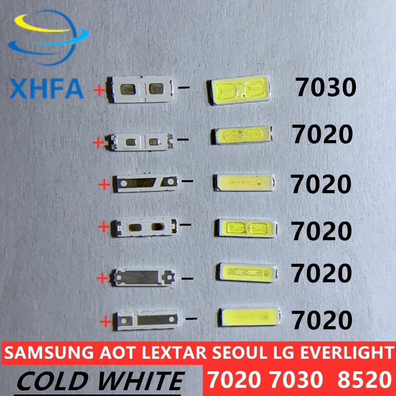 Светодиодная подсветка для телевизора LG Innotek Lextar UNI SAMSUNG Сеул 50-100 шт. 0 5 Вт 1 7020 3 в 6