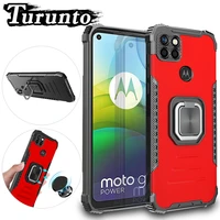 Shockproof Magnetic Ring Phone Case For MOTOROLA G100 G60 G10 Play Car Bracket Protective Cover For MOTO Stylus Power