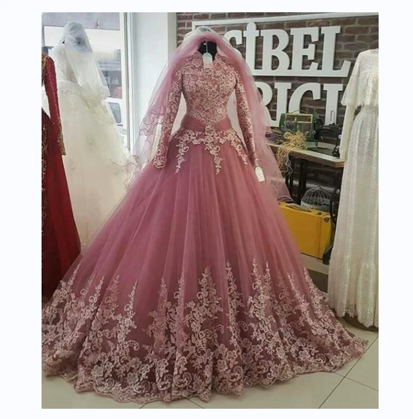 Женское свадебное платье с вышивкой Haute Couture