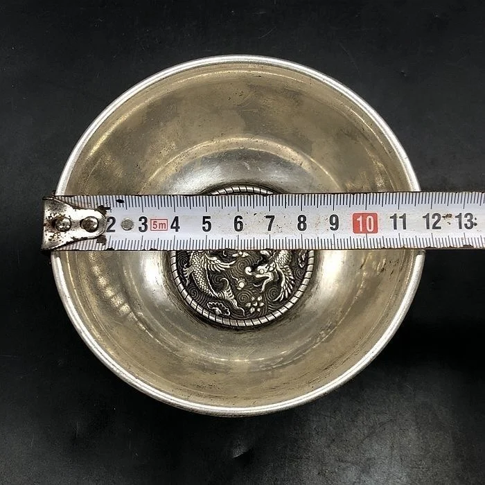 Китайская коллекция Классическая Рубиновая вставка цветок Fen dragon Phoenix Chengxiang