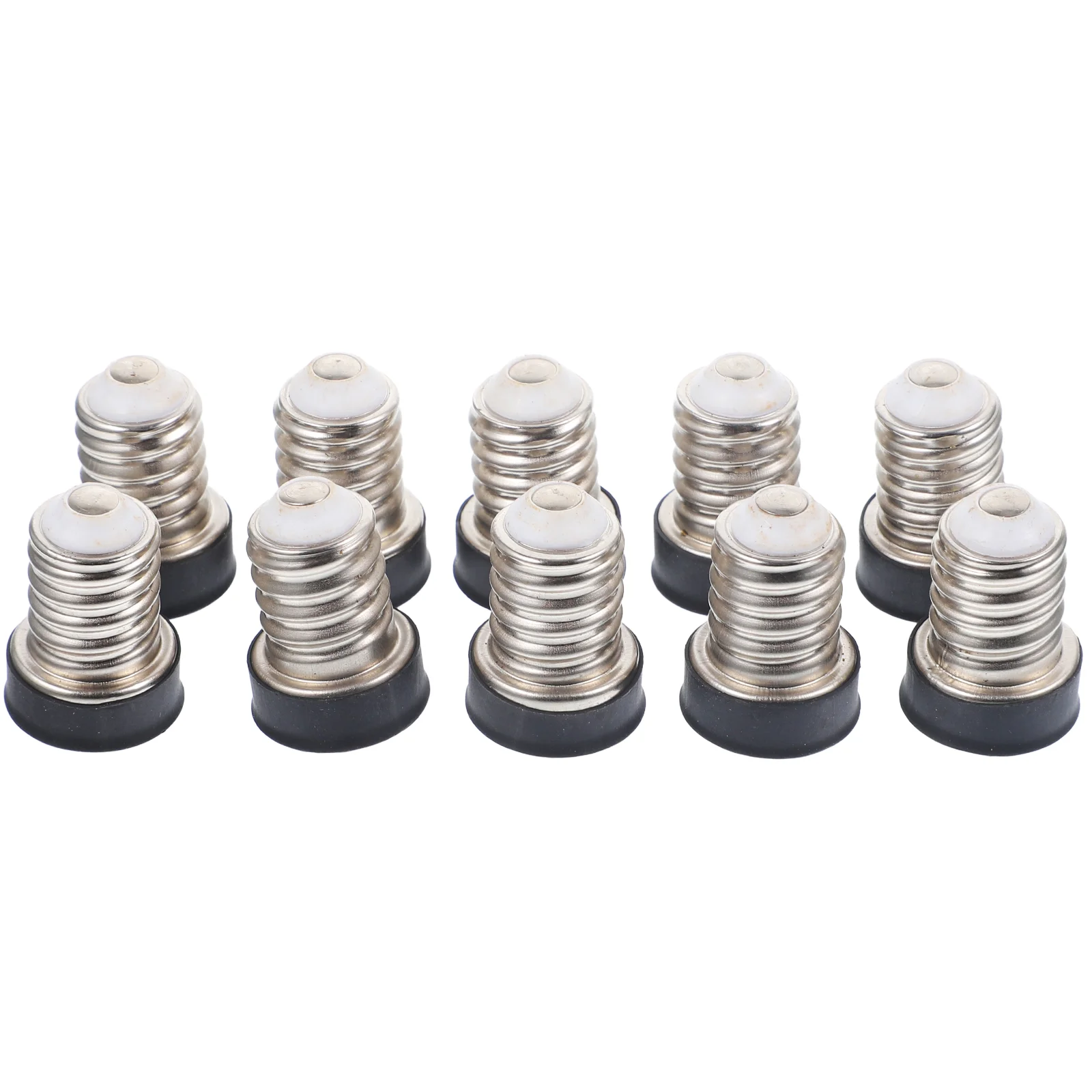 

10pcs Practical Sturdy Bulb Adapters Bulb Socket Converters Bulb Converter Converter For Lights Bulb