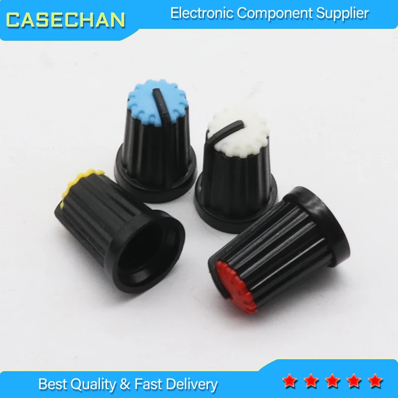 12 шт. Полуось с пластиковой крышкой для усилителя потенциометра Yamaha behringer Soundcraft