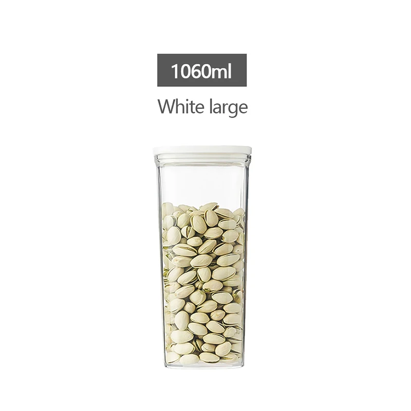 

Mini Containers And Grain Sealed Transparent Kitchen Storage Plastic Container