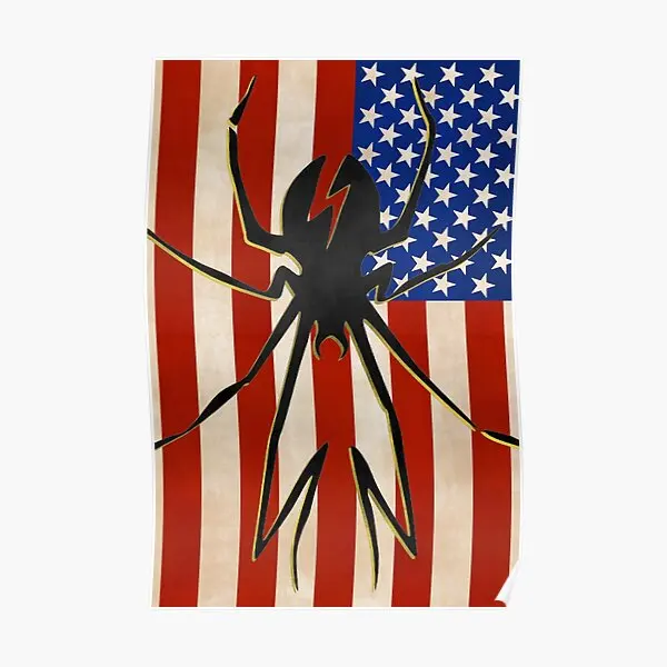 

Danger Days Spider Flag Poster Picture Decoration Room Home Painting Art Decor Vintage Wall Print Mural Funny Modern No Frame