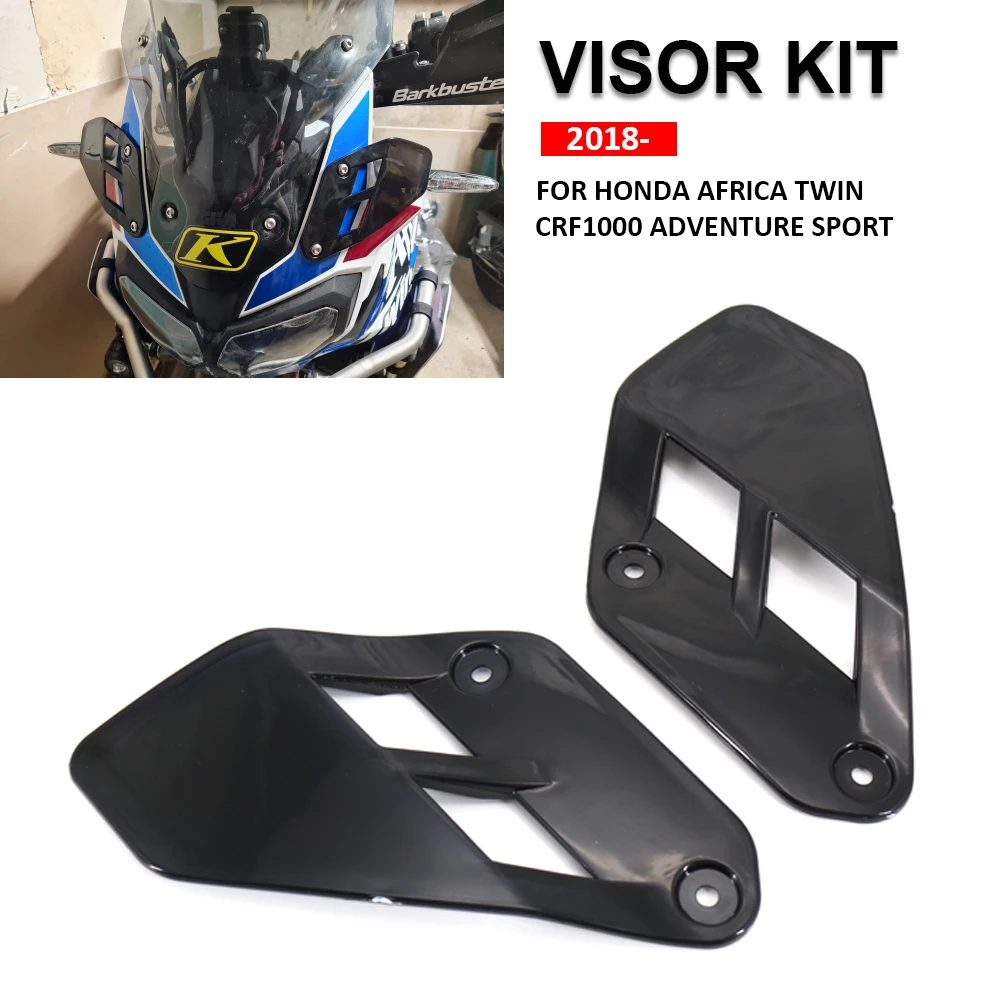 

New Motorcycle CRF1000L Upper Wind Deflectors Visor Kit For Honda CRF 1000 L Africa Twin Adventure Sports