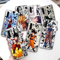 anime dragon ball manga coque phone case for p30 p40 lite p20 p10 p50 mate 20 30 40 10 pro luxury pattern customized soft cover