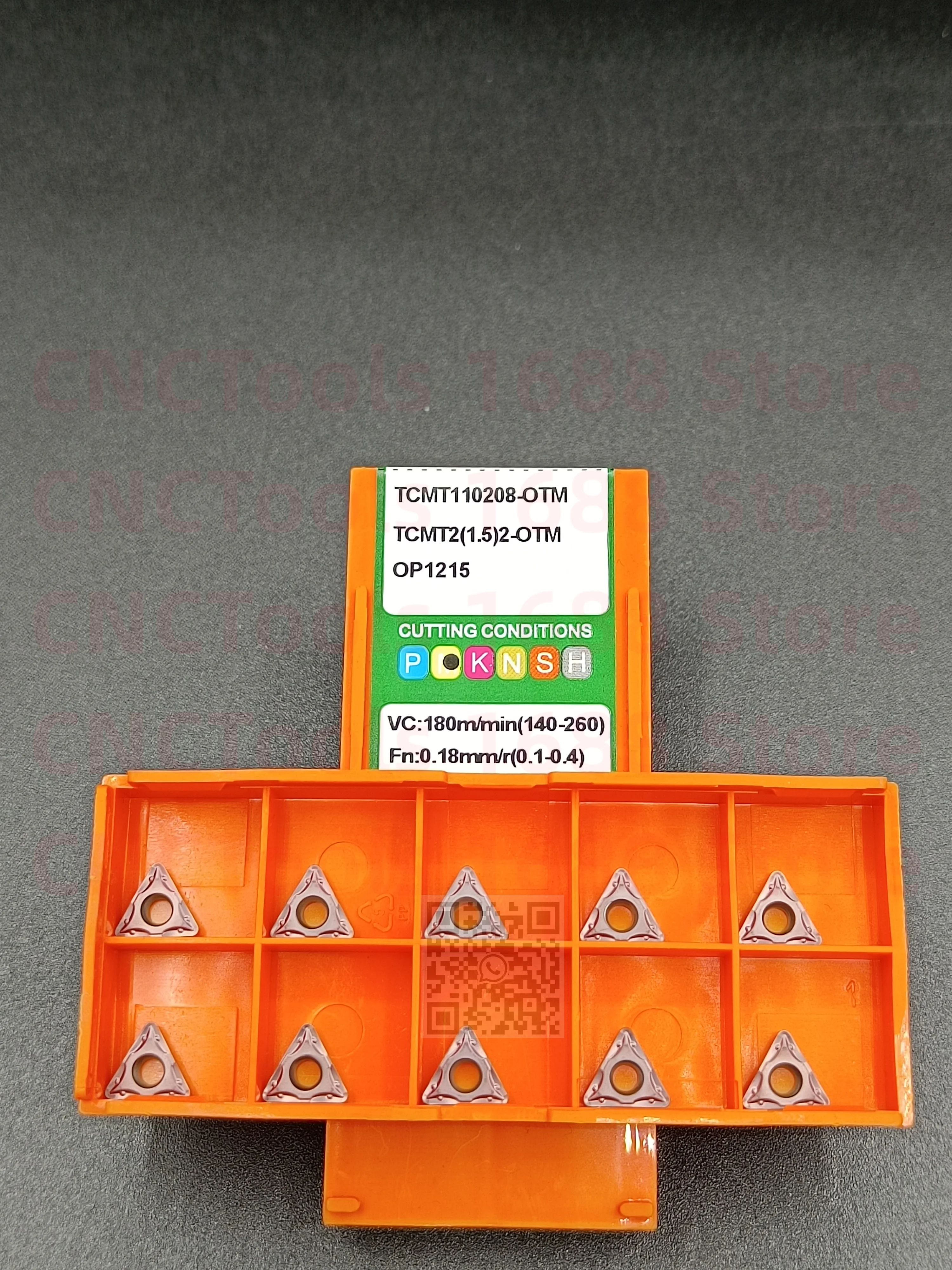 

TCMT110204-OTM OP1215 TCMT110204-OTM OP1315 TCMT110208-OTM OC2025 TCMT110208-OTM OC2125 OC2115 OC2325 10PCS CNC Cutting Blade