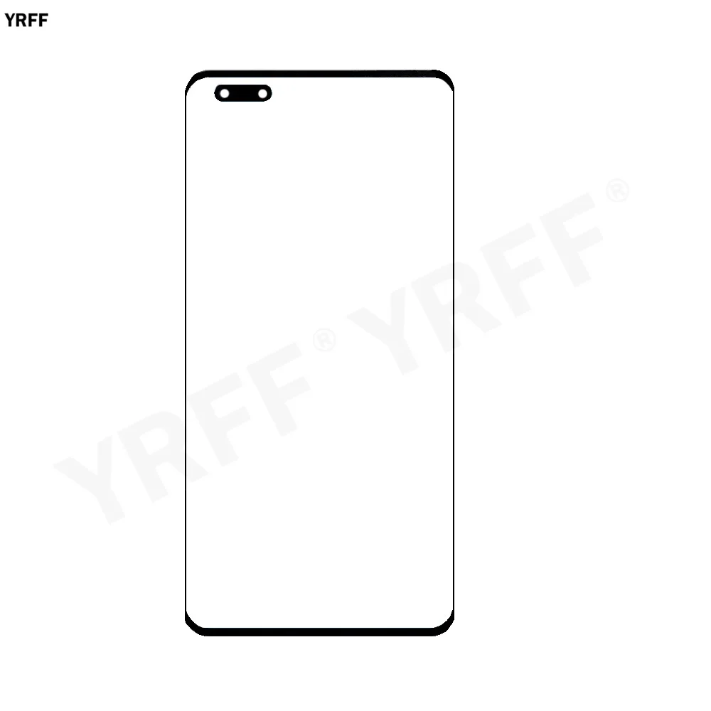 for huawei mate 40 pro mobile phone front glass touth panel for huawei mate 40 rs porsche design no touch screen repair parts free global shipping