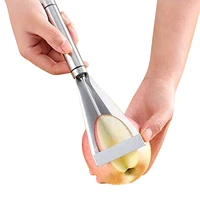 fruit carving tools stainless steel v shape fruit carving tools fruit and vegetables garnishing toolseasy to clean kitchen tool