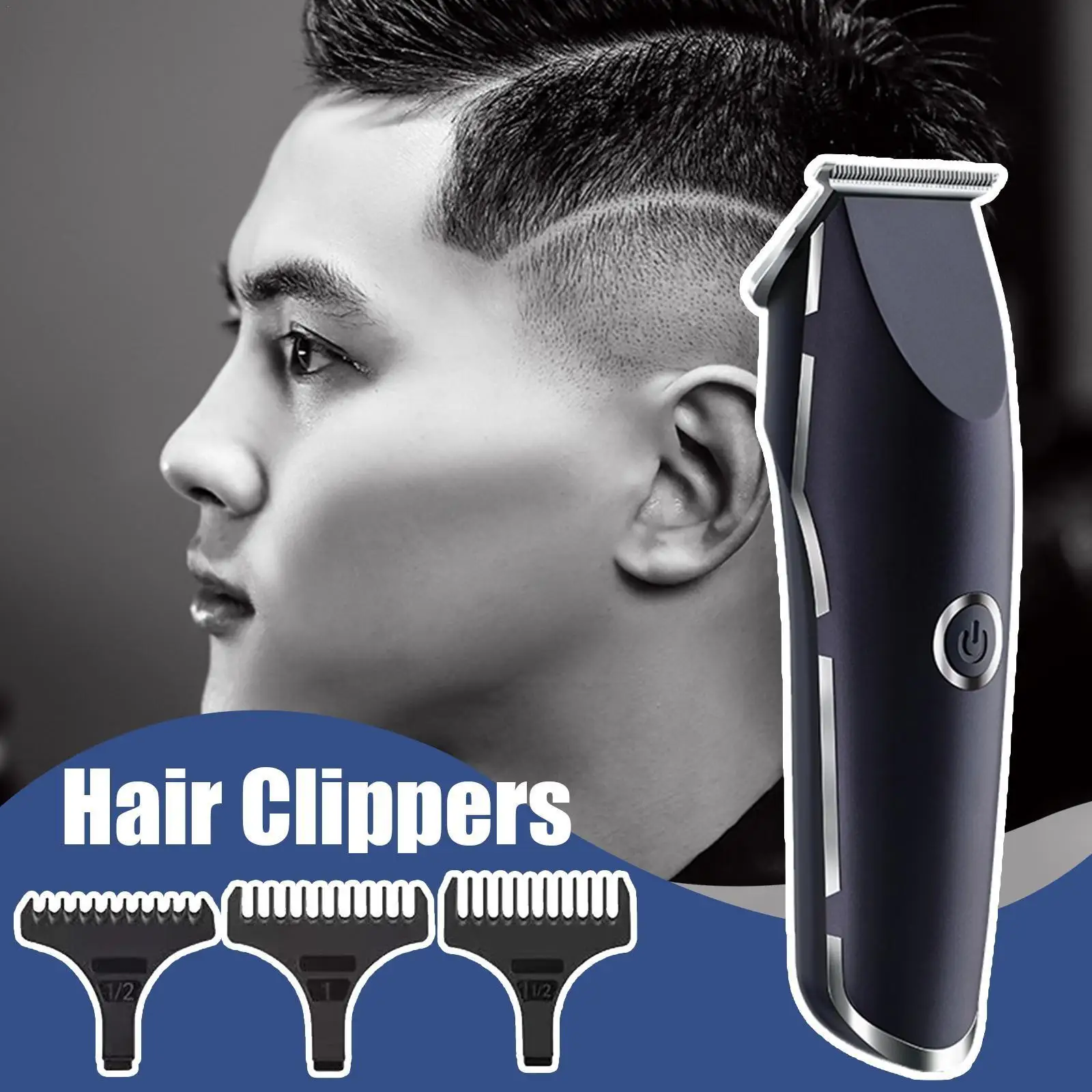 

Мужской триммер для волос со сменными керамическими лезвиями, R8i4