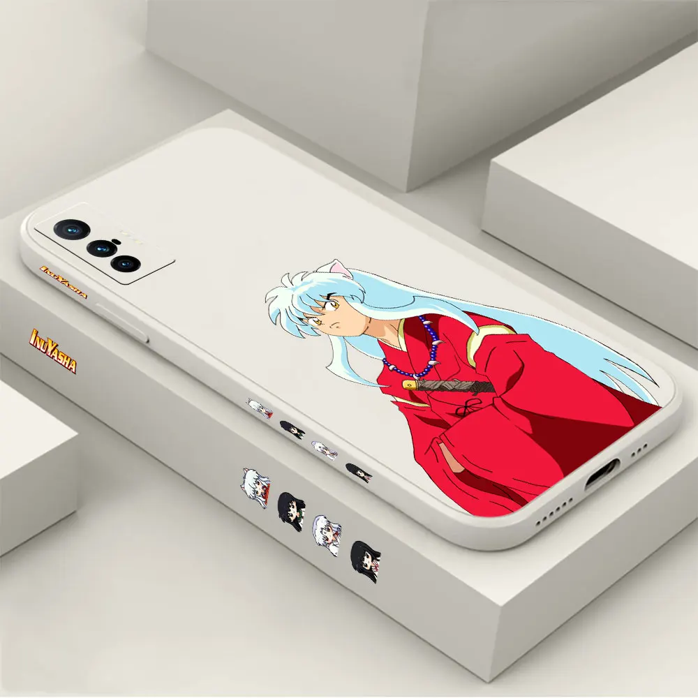 

Japan Anime I-Inuyasha Phone Case For VIVO X90 X80 X70 X60 X50 X30 X27 X23 X21S X21I X70T X60T X51 X21IA Pro Plus 5G Cases Cover