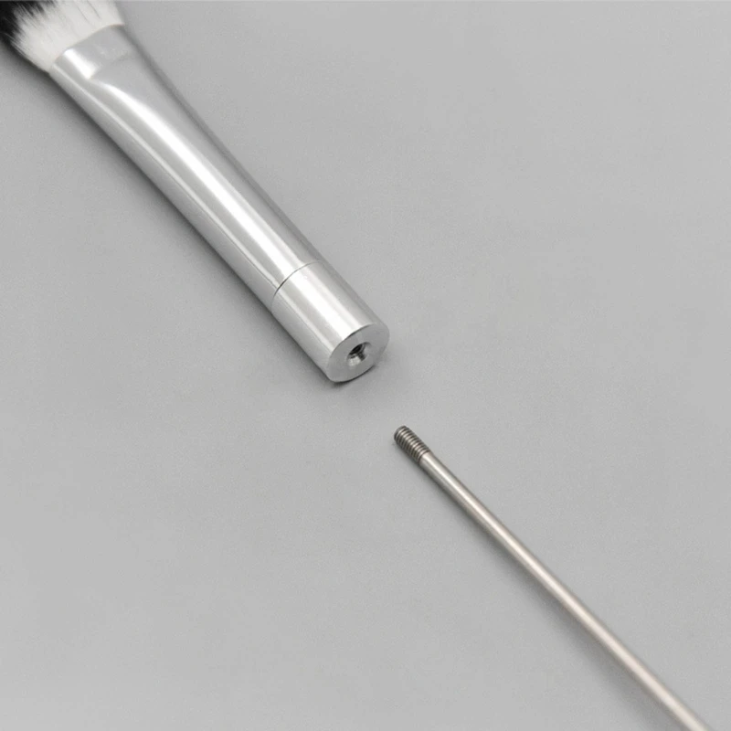 Кисти для макияжа теней век DIY косметическая кисть из бисера с металлической