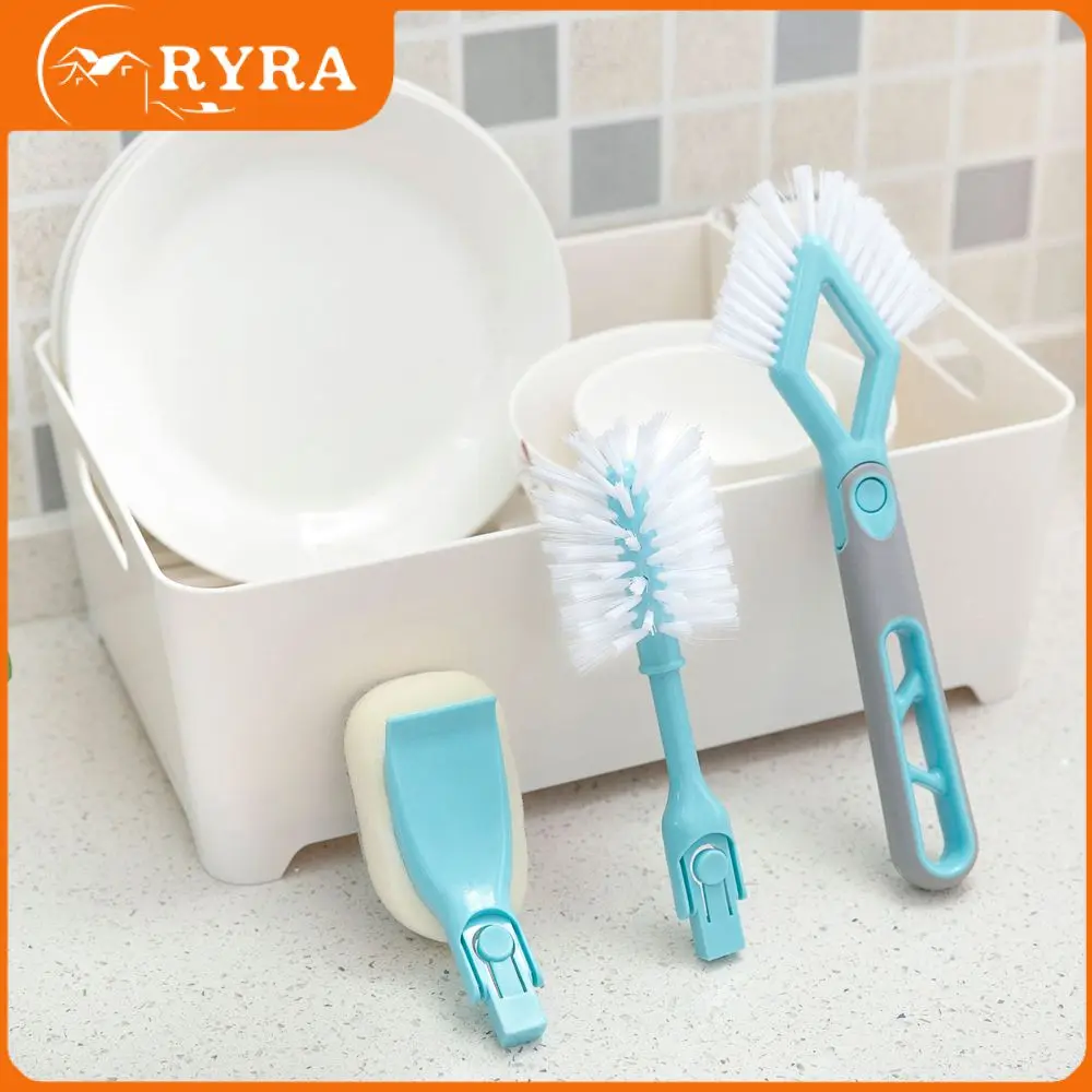 

Щетка щелевая Бытовая многофункциональная, щетка без мертвых концов для чистки посуды, модульная удобная прочная