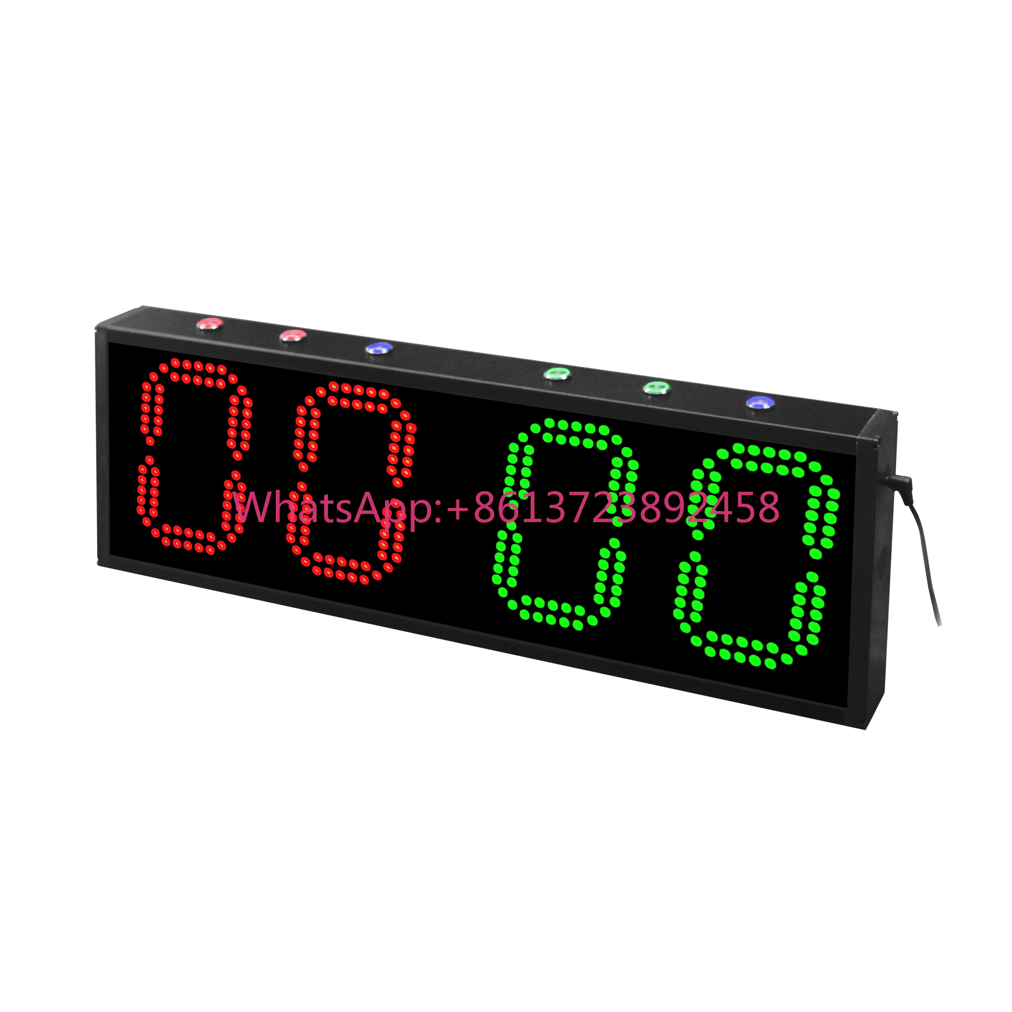 Фото Портативное электронное табло для стадионов CHEETIE CP27 с 4-значным LED-дисплеем для отображения счета и замен игроков №1