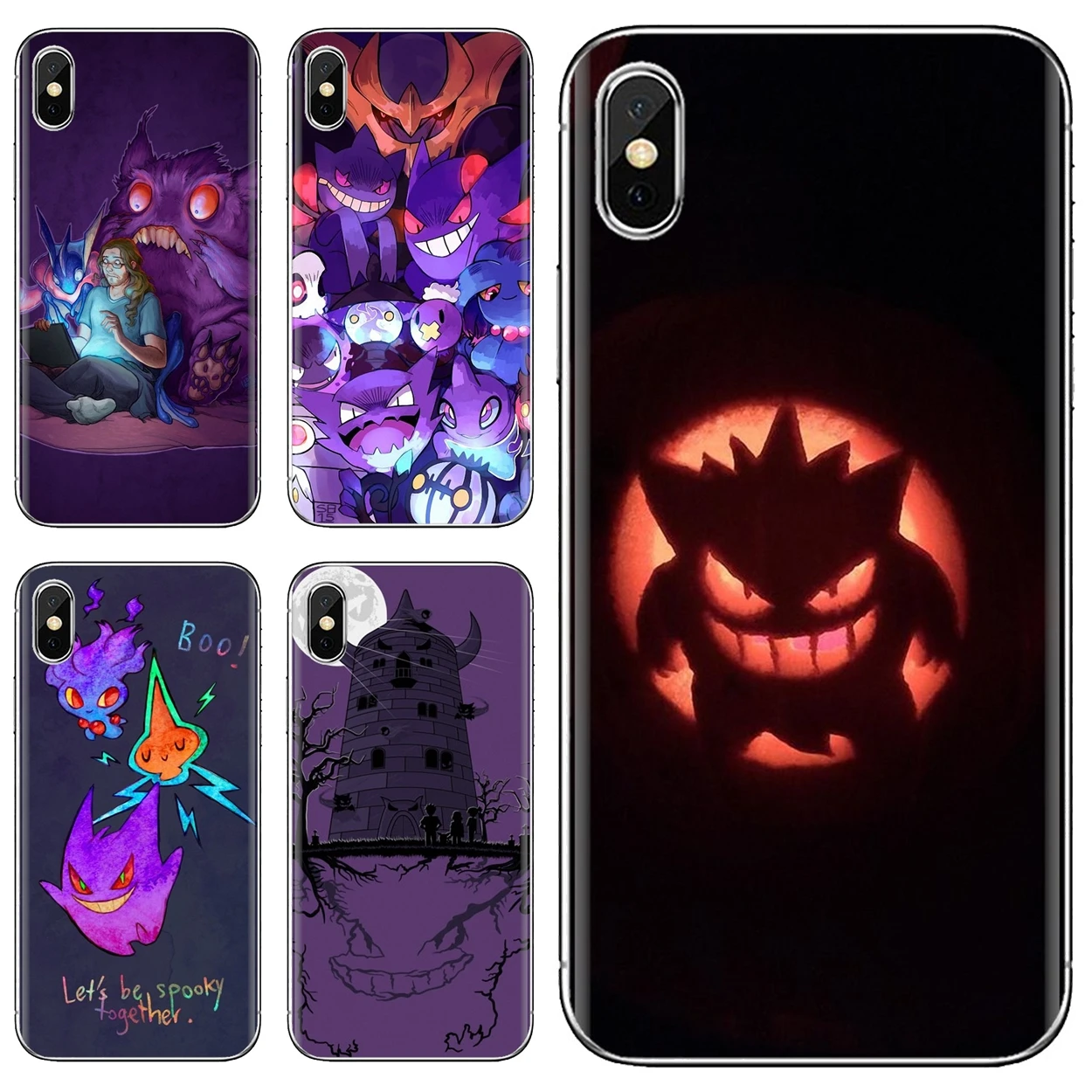 

Spooky Splattery Gengar Poster For iPhone 10 11 12 13 Mini Pro 4S 5S SE 5C 6 6S 7 8 X XR XS Plus Max 2020 Phone Case Protector
