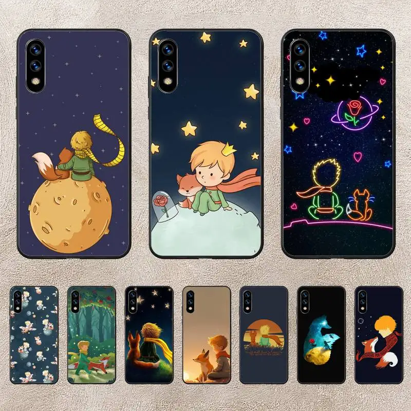 

The Little Prince Fox Phone Case For Huawei P10 P20 P30 P50 Lite Pro P Smart Plus Cove Fundas