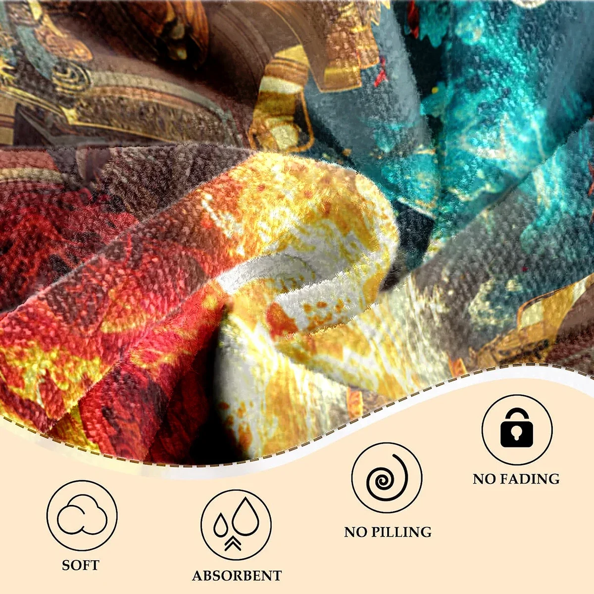 Большое пляжное полотенце Angel толстое из микрофибры очень Впитывающее без песка