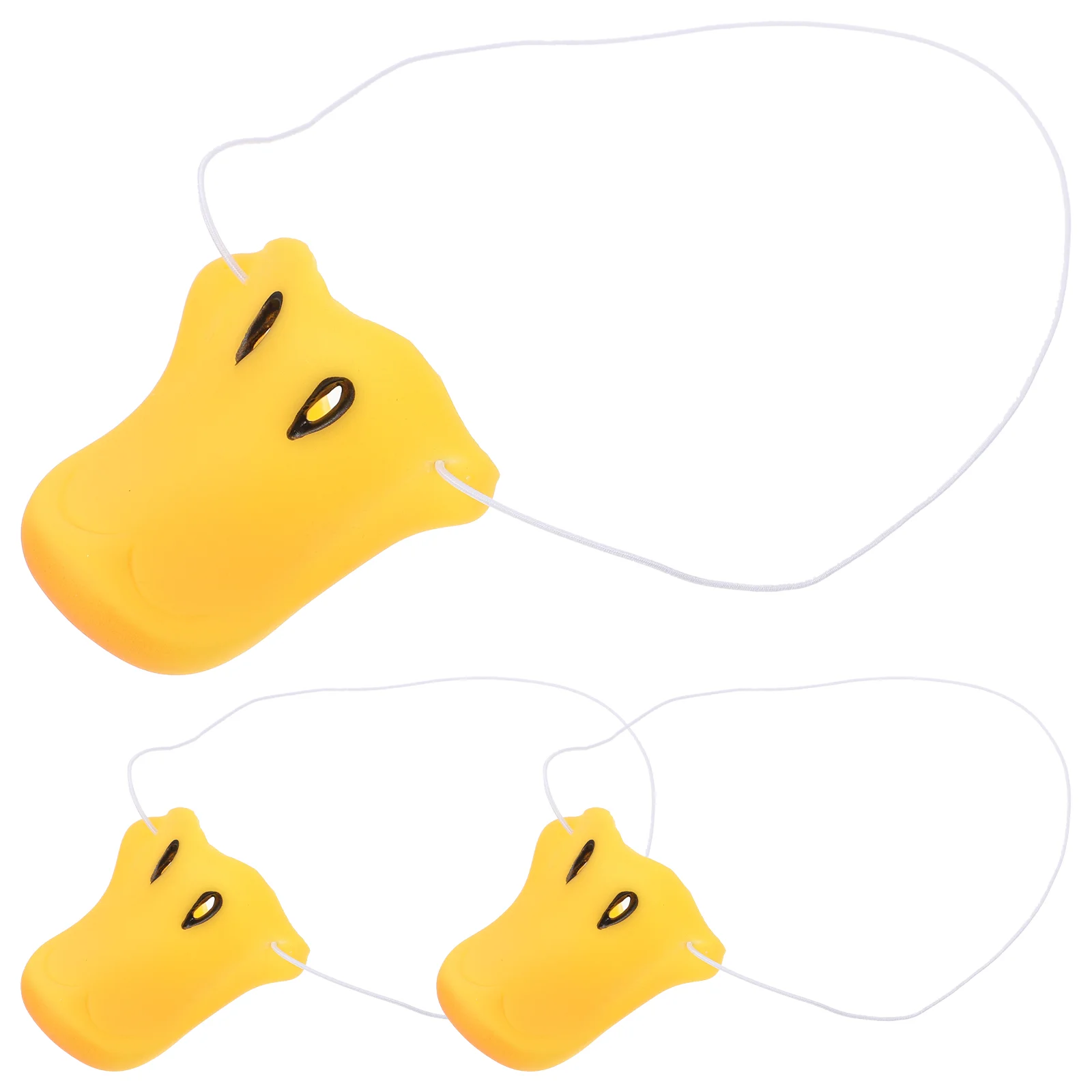 

3Pcs Simulation Duck Nose Halloween Imitated Duck Props Carnival Masquerade Party Props
