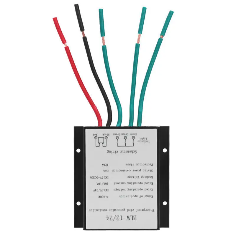 

12/24V Wind Turbine Generator Automatic Charge Controller Regulator Waterproof For Wind Turbine Power Tool Accessories