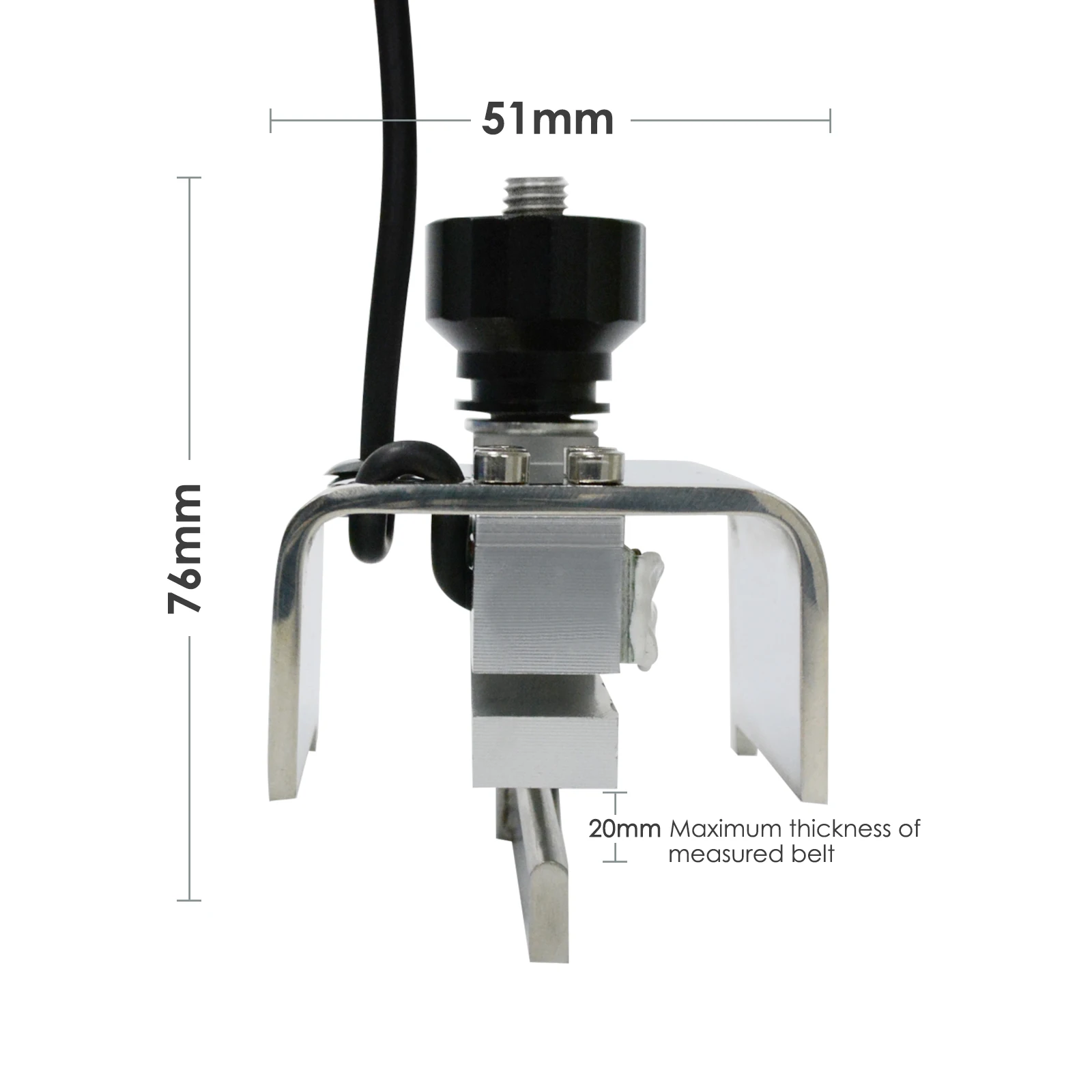 Цифровой измеритель натяжения ремня 0 ~ 77 кг/0 120 фунтов/0 750 Newtons / 144 кажется