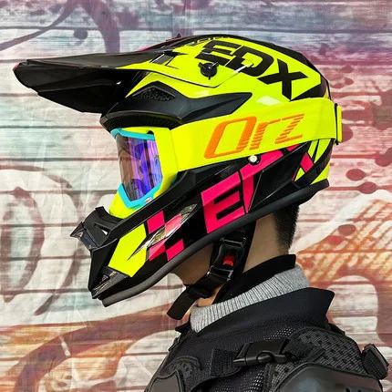 off-road Motorbike Helm full  Face for man women  Motocross Helmets New DOT approved Capacete Moto bike downhill Professional