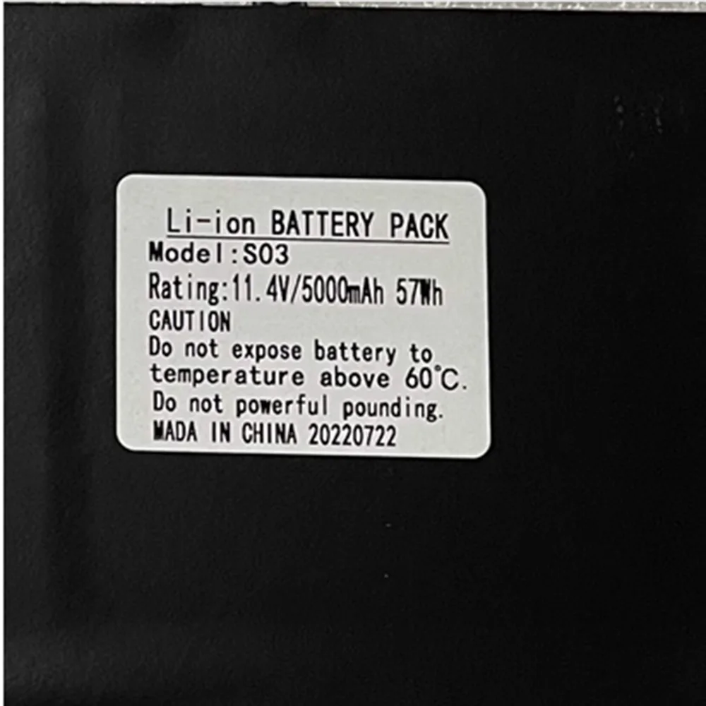 Аккумулятор S15 11 4 V 5000mAh для ноутбука Zeuslap S03 H16 i7