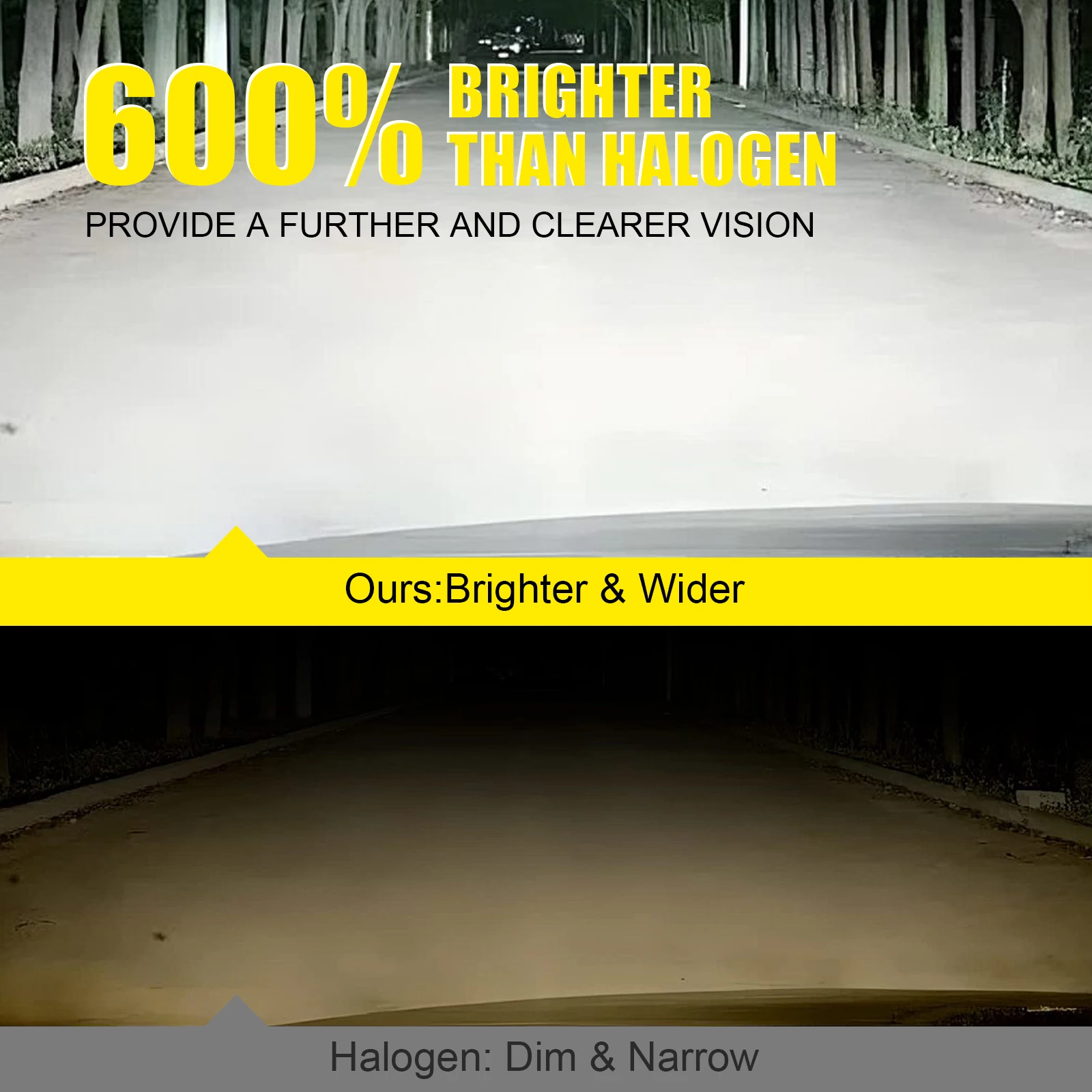 Светодиодные фары высокой мощности H7 CSP Canbus Led h7 Автомобильные светодиодные