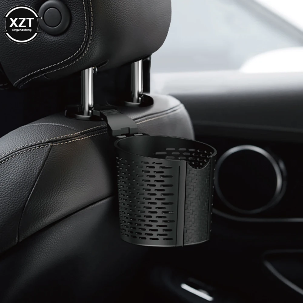 

Carsun Car Cup Holder Seat Back Hook Organize Storage Basket Phone Holder Universal Car Accessories Interior PVC Organizer Racks