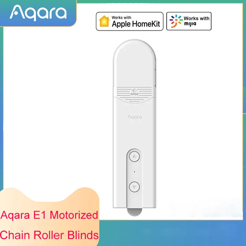 Умный моторизованный шторный двигатель Aqara E1 мотор Zigbee Apple HomeKit Mijia APP с