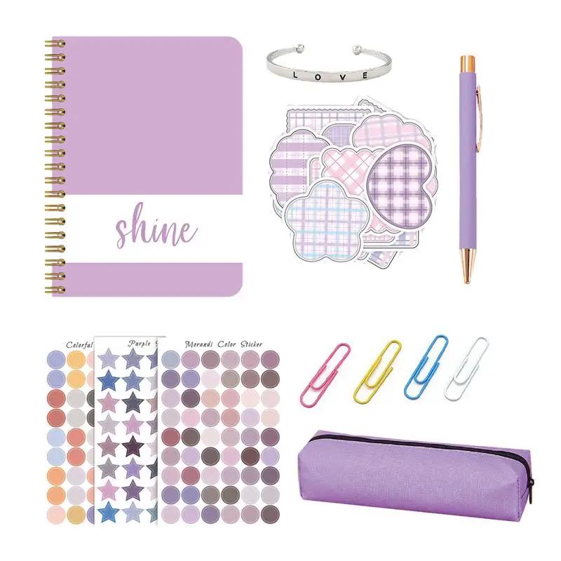 

Journaling Kit Teenage Girls Diary Supplies Set DIY Journal Kit Elegant And Exquisite Journaling Stationery Set Diary Supplies