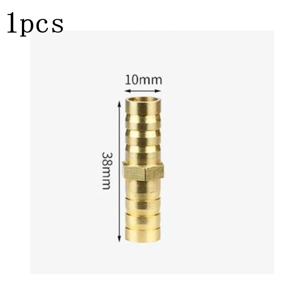 

Metal Brass Straight Hose Joiner Barbed Connector Fuel 1 MPa Water Pipe Gas Tubing Straight Header 6mm/8mm/10mm/12mm/16mm
