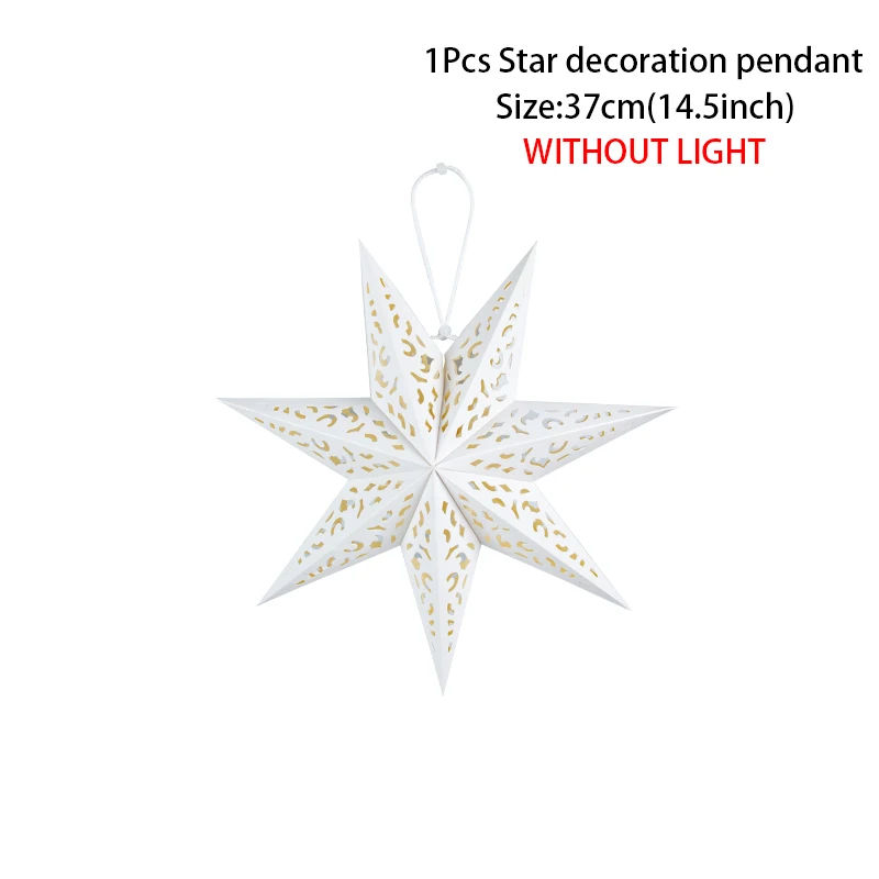 

30-75 см полый подвесной бумажный фонарь в виде звезды, «сделай сам», лампа для свадьбы, дня рождения, праздничный светильник, товары для украшения дома