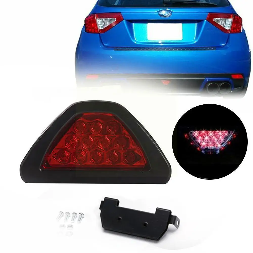 

Universal F1 Style Led Rear Stop Tail 3rd Gt16 2 Light Color Light Brake Warning L1o4