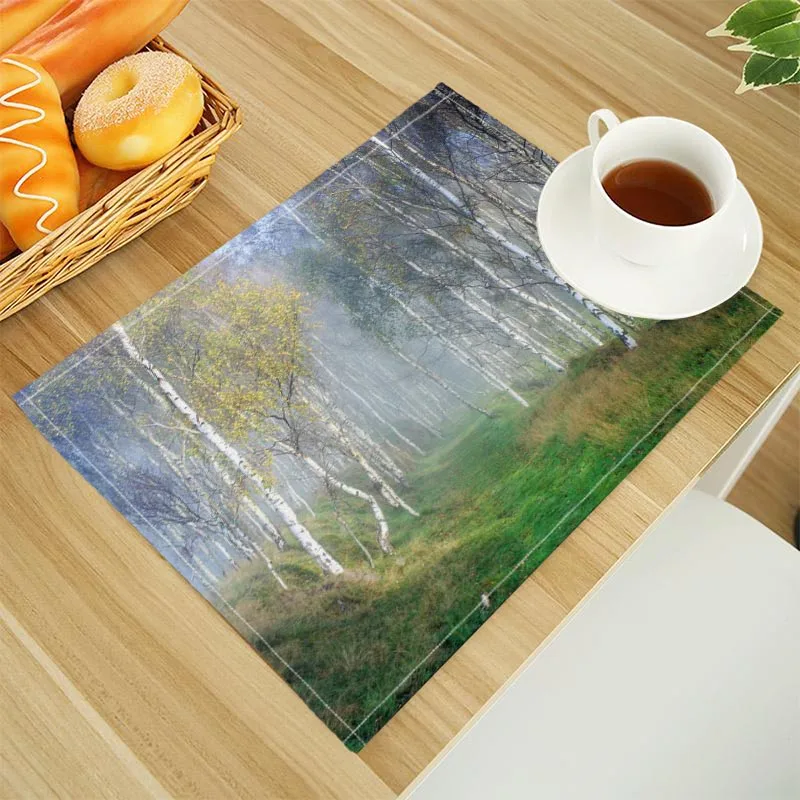 

Льняные подставки для стола 30x40 см