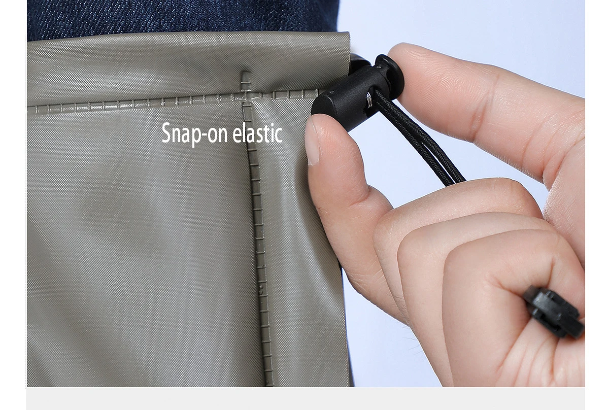 Jusenda 1 Pair Waterproof Shoe Covers Reusable Rain Boot Shoes Covers Rainproof Shoes Cover With Zipper Outdoor Shoe Protectors