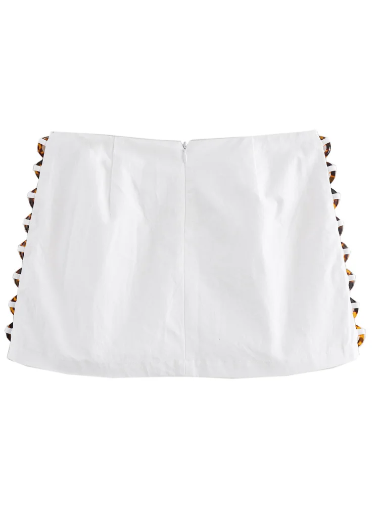 Женский комплект из двух предметов KAOPU ZA жилет с эффектом черепаховой расцветки