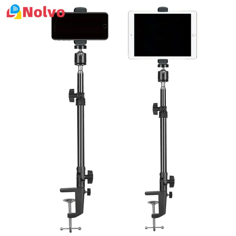 

Extendable Table Clamp Mount Stand Desk Light Stand Photography Shooting Kit For Ring Light Dslr Camera Shoot Live Stand