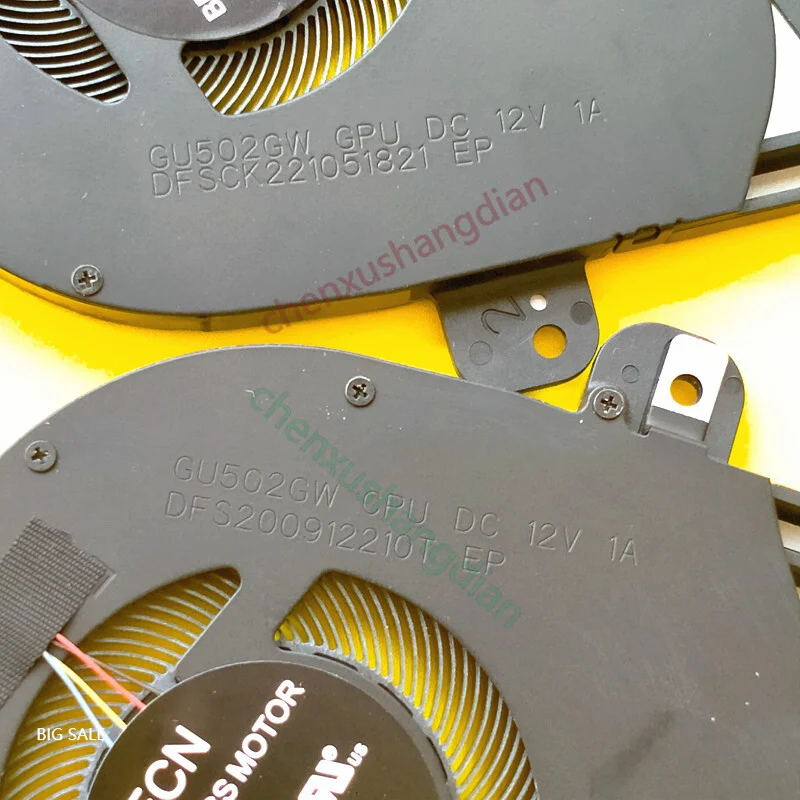 Новый оригинальный вентилятор для Asus ROG magic 15 Zephyrus gu502gw ноутбук охлаждение