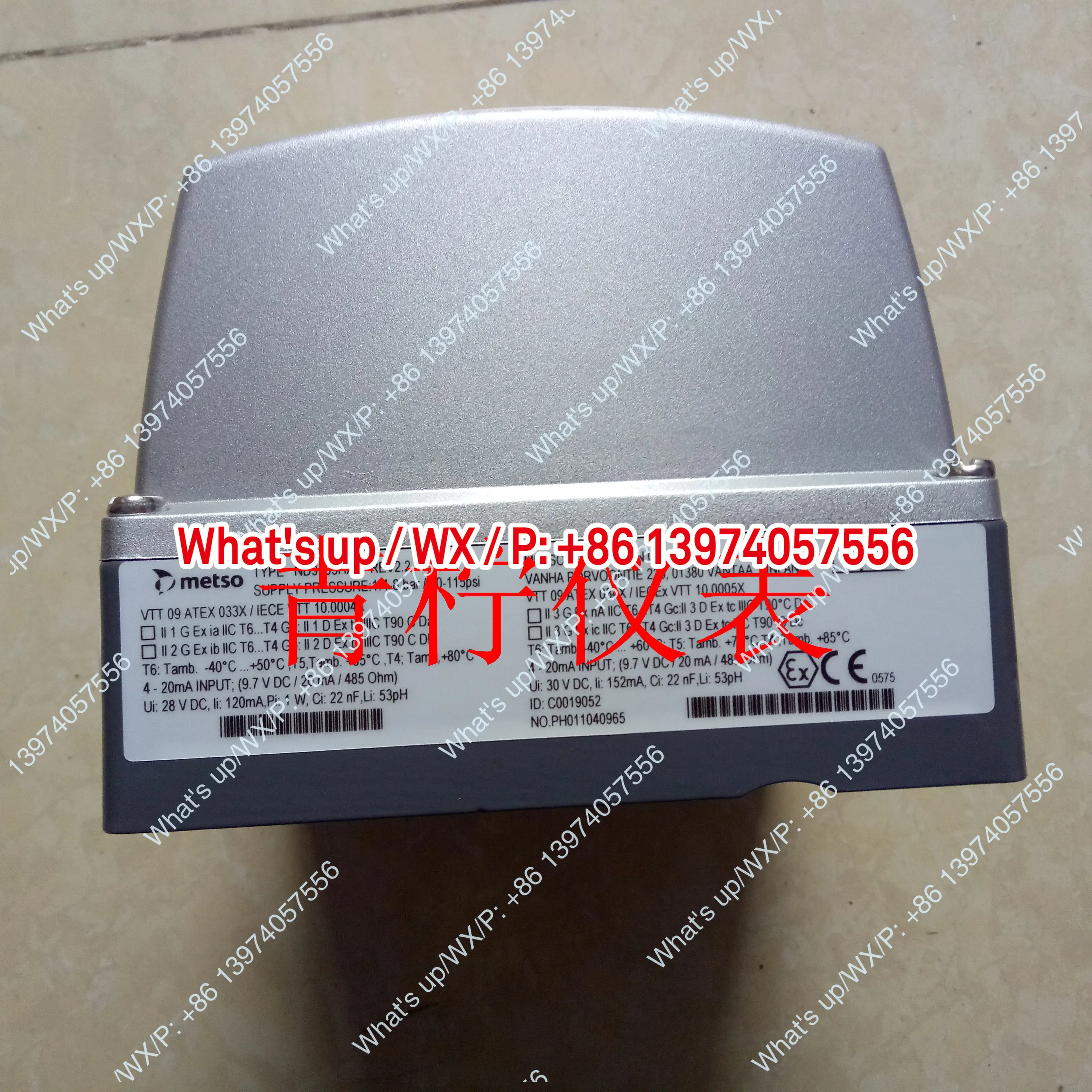 Фото Позиционер клапана Mesto ND9103NP, новый, оригинальный, подлинный №2