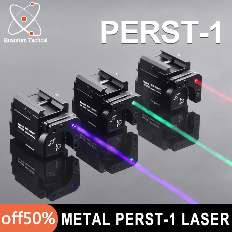 Tactical Metal Zenit Perst-1 Laser Red Green Blue Dot Sight Indicator Airsoft Hunting Weapon light Aiming Zeroing Pistol Gloc 17