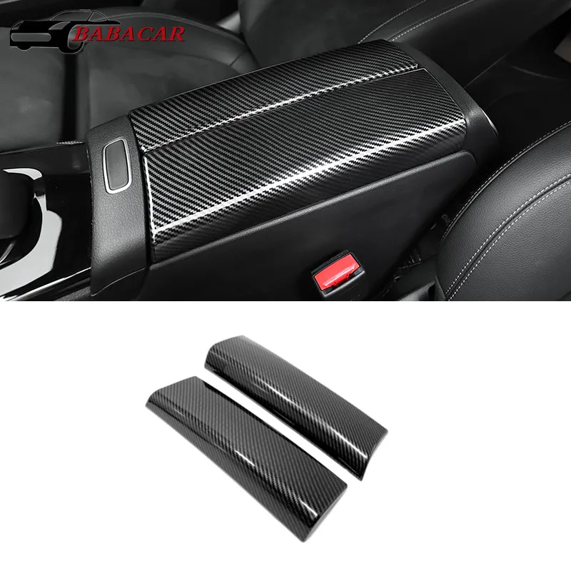 

Car Central Armrest Box Panel Trim Cover For Mercedes Benz A B CLA GLB GLA Class W177 V177 W247 C118 W118 X247 H247 2020 2021+