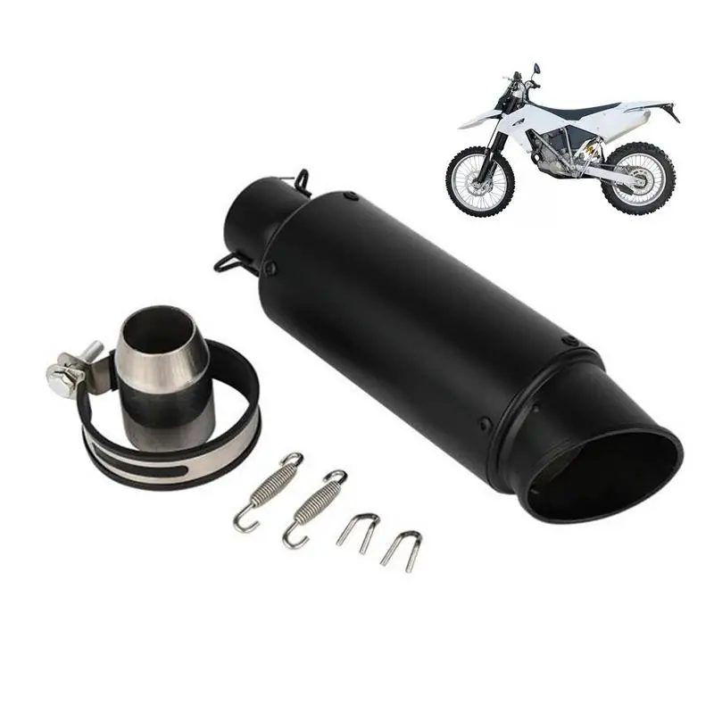 

Motorcycle Exhaust Muffler Universal Moto Muffler System Slip For GY6 Engine Exhaust Pipes For Beach Bikes Quad Bikes Scooters