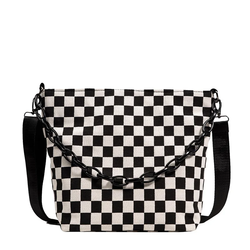 

Crossbody Luxury Designer Bags for Women Leisure Retro Fashion Lattice Female Chain Handbag Shoulder Tote Women's Bag 2022 Trend