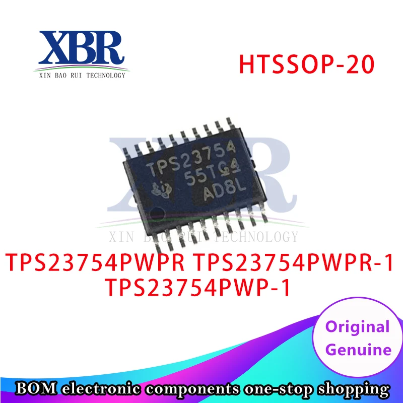 

1 шт., флюоресцентная сетевая карта памяти стандарта TPS23754PWPR, новая и оригинальная интегральная схема