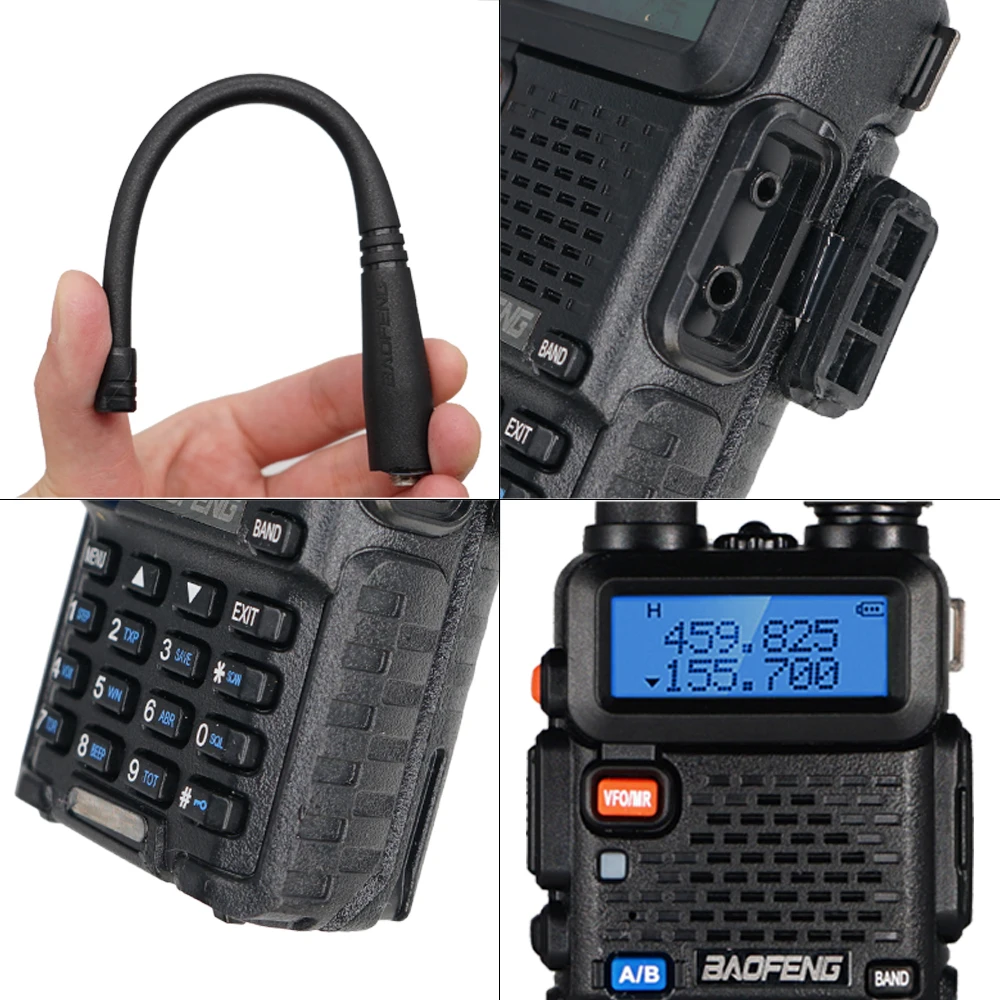 3/4PCS 8W Baofeng UV-5R Walkie Talkie UV 5R High Power Hunting Ham Two Way Radio UV5R Dual Band FM Transceiver 10KM Intercom