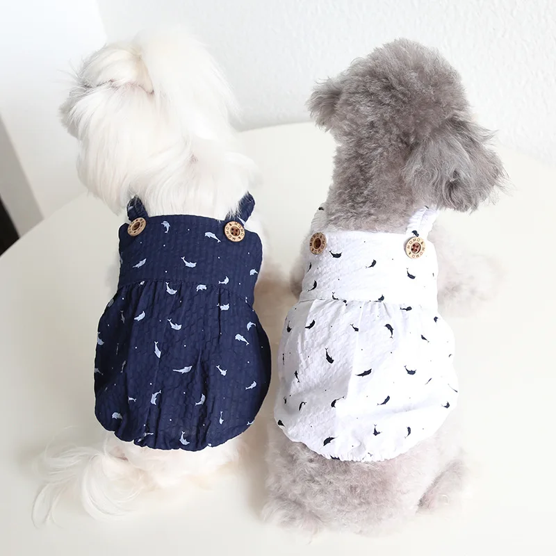 

Elegant Dog Clothes Dress Summer Small Pets Dog Skirt York Shih Tzu Fashion Dresses Chihuahua Apparel Wholesales Dog Clothing