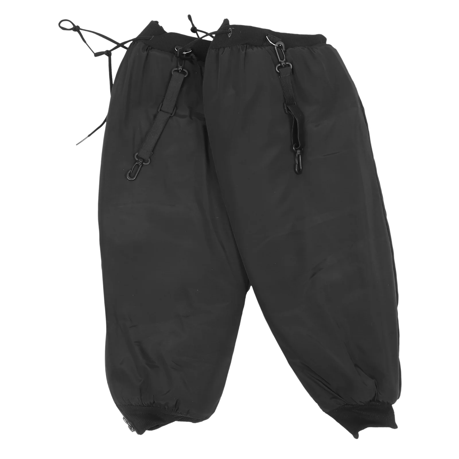 

1 Pair of Comfortable Knee Protectors Breathable Knee Warm Pads for Outdoor (Black)