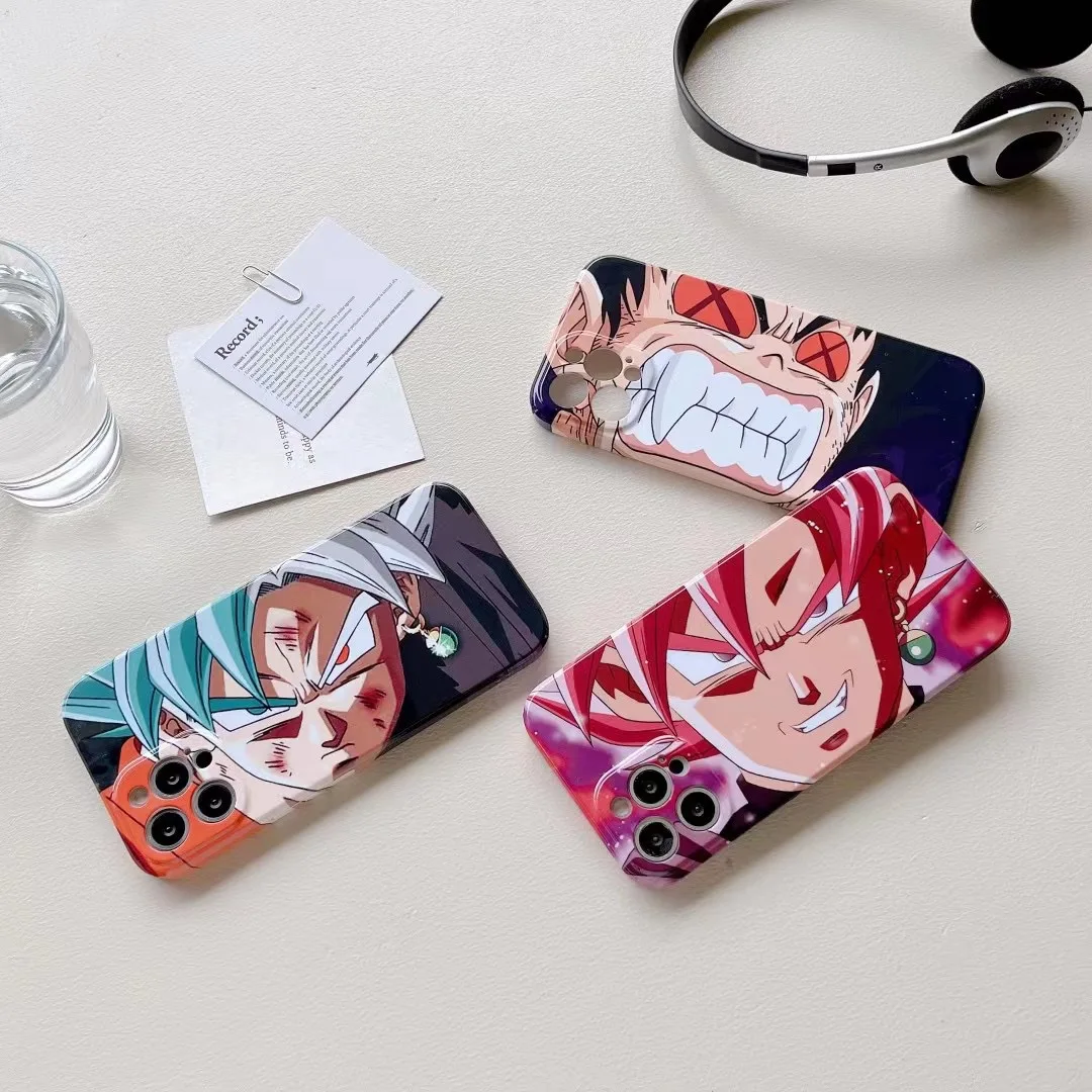 

Dragons Balls Gokus Phone Cases For iPhone 14 13 12 11 Pro Max Back Cover