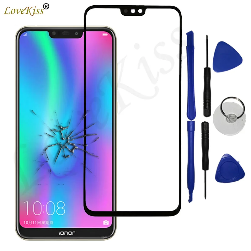 

Front Panel For Huawei Honor 8X JSN-L21 Honor 8C BKK-L21 Touch Screen Outer Glass Lens Cover OCA No LCD Display Digitizer Sensor