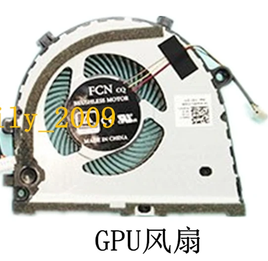 Подходит для вентилятора ЦП Dell G3-3579 0TJHF2 FKB6 FKB7 0GWMFV